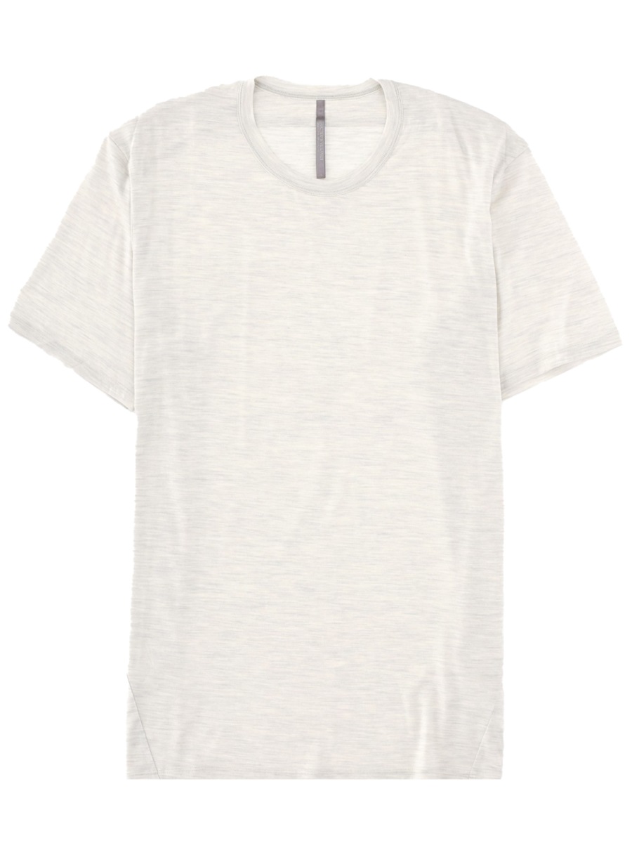 Veilance Textured Round Neck T-Shirt Neutraal