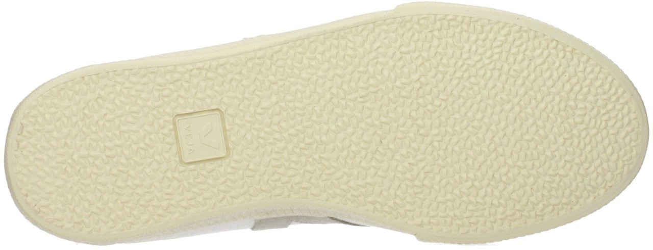 Veja White Leather Low Top Sneakers Wit