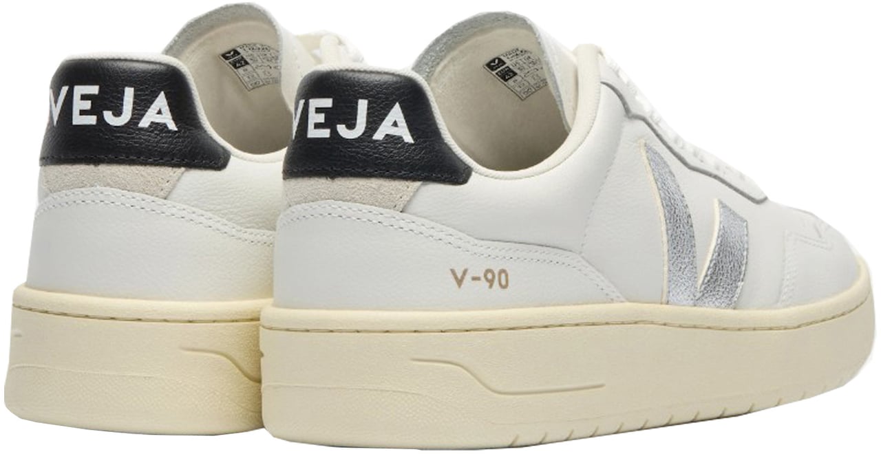 Veja Sneakers White_Silver_Black Wit