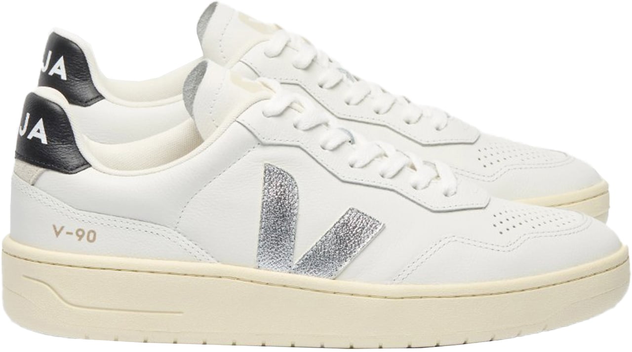 Veja Sneakers White_Silver_Black Wit