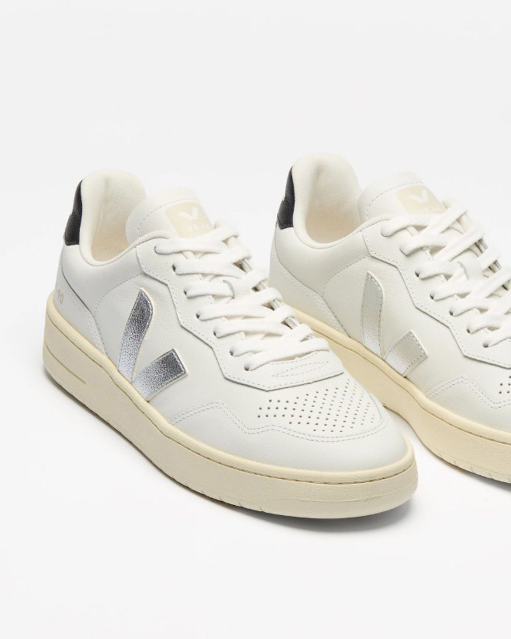 Veja Sneakers White_Silver_Black Wit