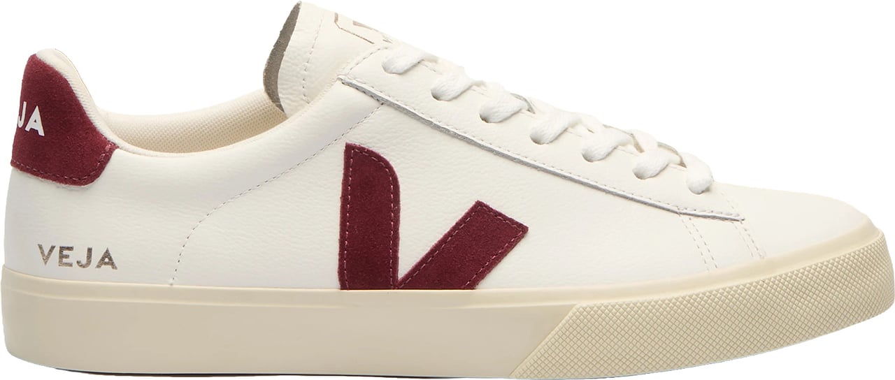 Veja Sneakers White_Grenat Wit