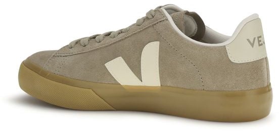 Veja Beige Calf Leather Bos Taurus Sneakers Beige