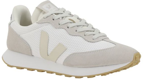Veja White Calf Leather Bos Taurus Sneakers Wit