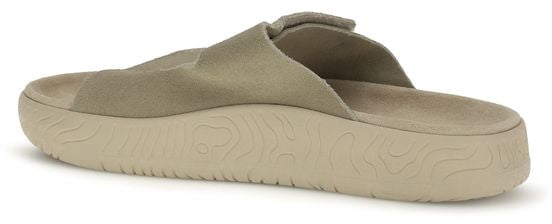 Veja Beige Calf Leather Bos Taurus Flat Sandals Beige