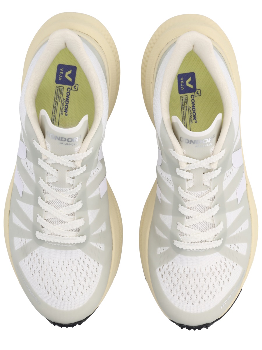 Veja Breathable Mesh Sneakers with Cushioned Sole Neutraal