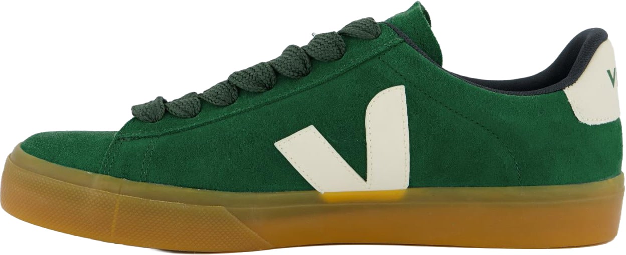 Veja Dames Campo Suede Groen