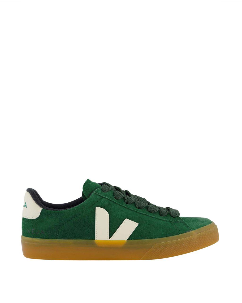 Veja Dames Campo Suede Groen