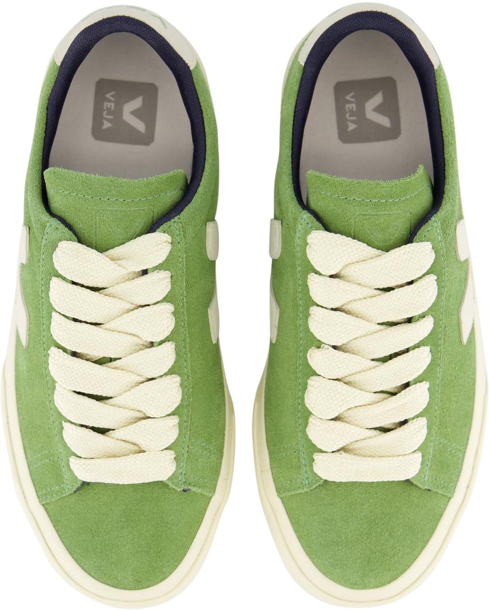 Veja Dames Campo Suede Sneaker Groen Groen