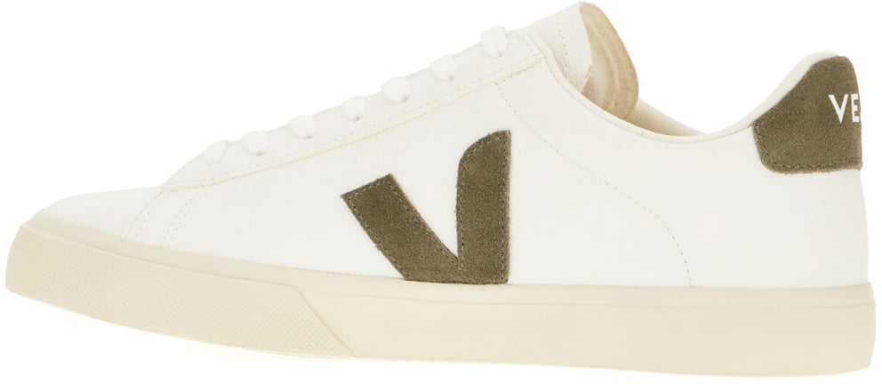 Veja White leather Campo sneakers Wit