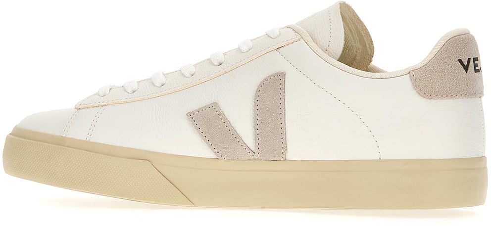 Veja Veja White leather Campo Chromefree sneakers Wit
