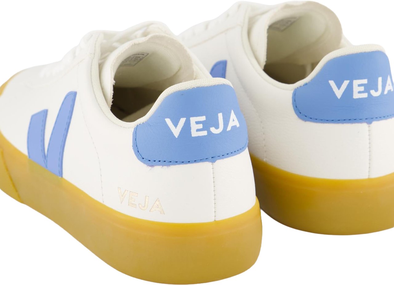 Veja Dames Campo Sneaker Wit/Blauw Wit