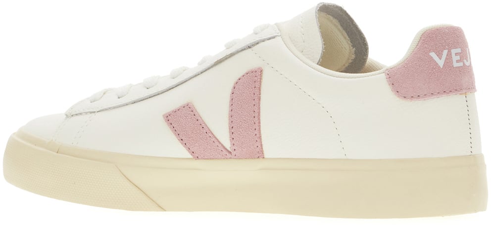 Veja White leather Campo sneakers Wit