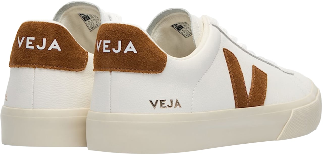Veja Veja Campo Leather Sneakers Wit Cp0521058 Wit