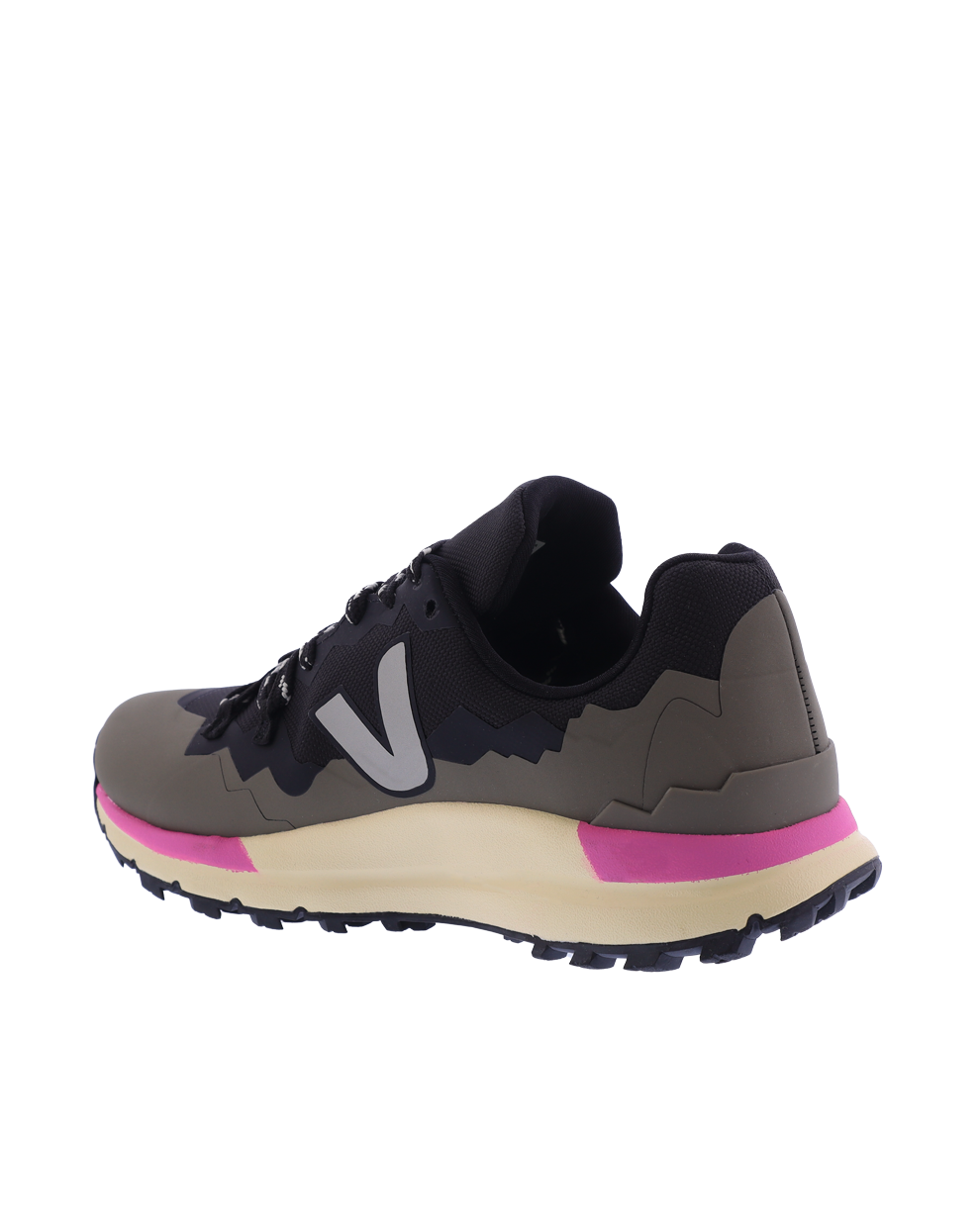 Veja Dames Fits Roz Trek Grijs/Khaki Groen