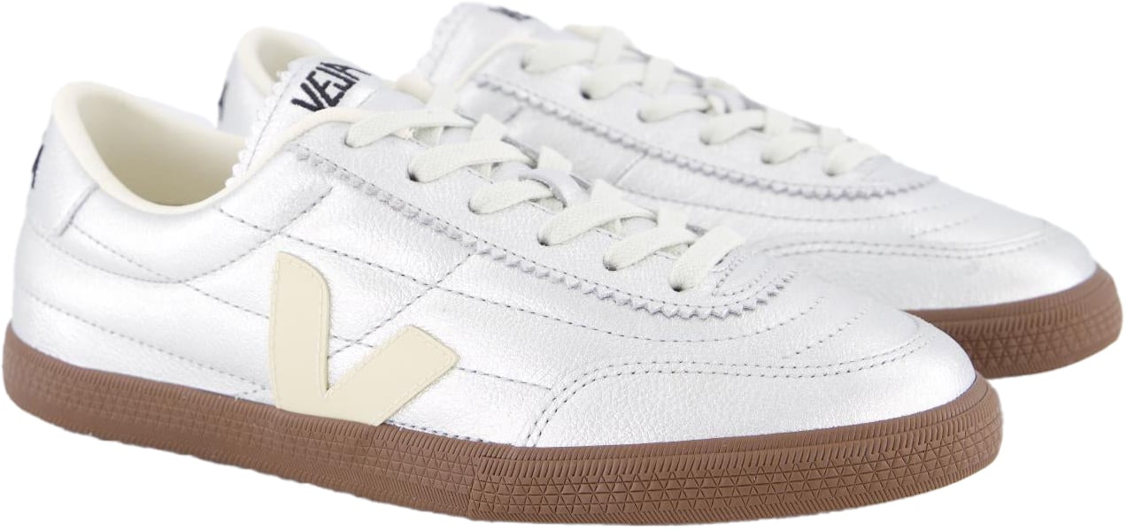 Veja Dames Panenka Leather Metallic Metallic