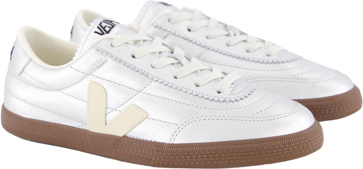 Veja Dames Panenka Leather Metallic Metallic