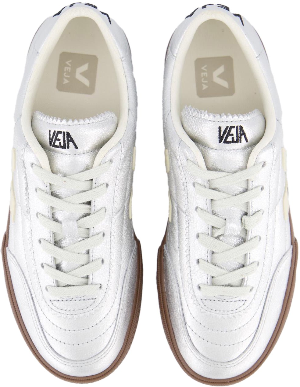 Veja Dames Panenka Leather Metallic Metallic