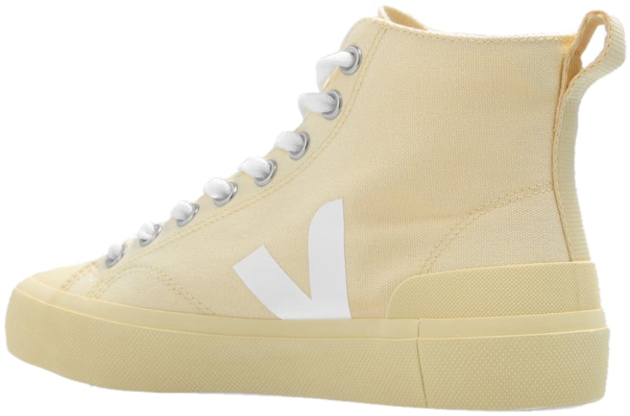 Veja Wata Ii Canvas High-top Sneakers Beige