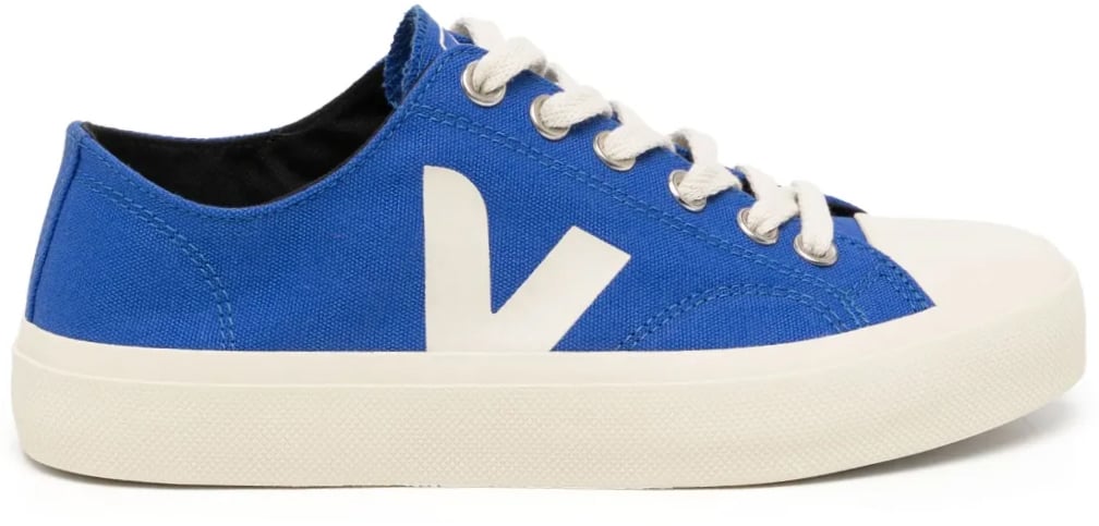 Veja Wata Ii Canvas Low-top Sneakers Blauw