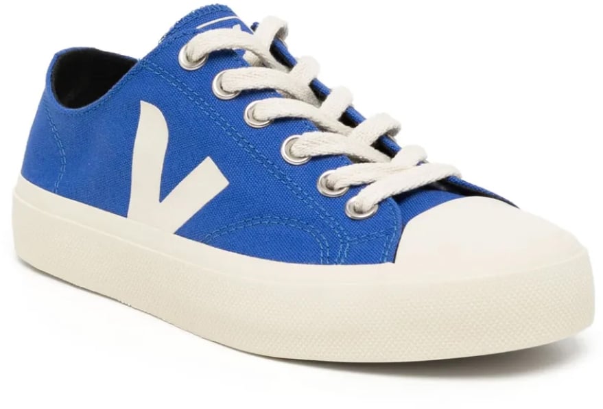Veja Wata Ii Canvas Low-top Sneakers Blauw