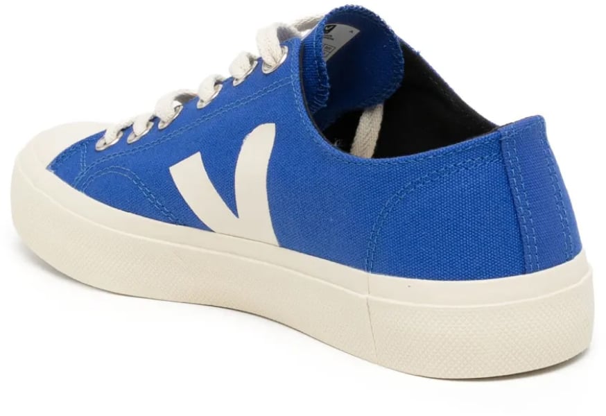 Veja Wata Ii Canvas Low-top Sneakers Blauw