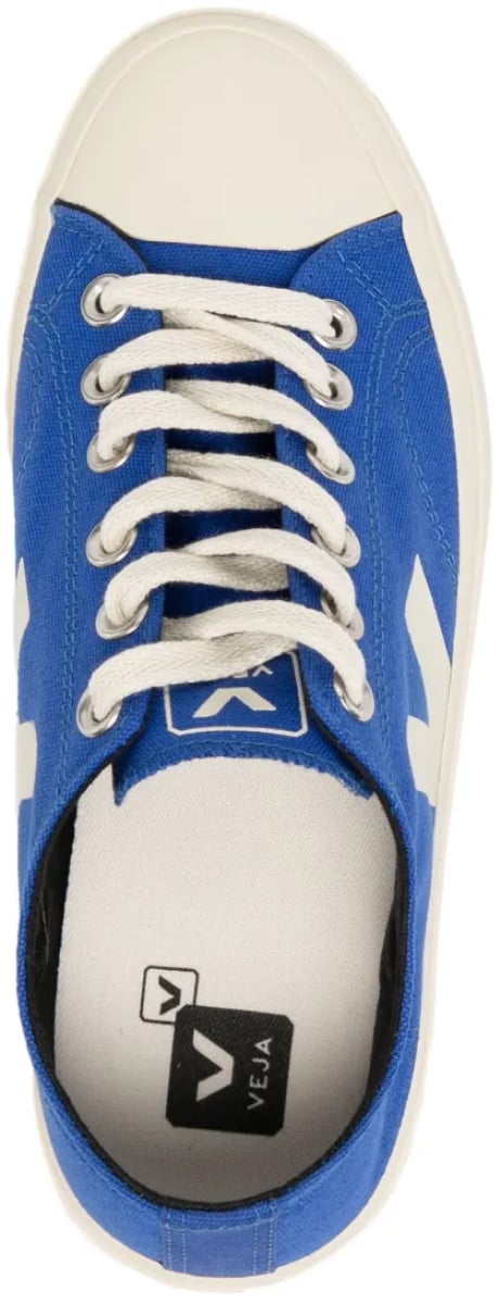 Veja Wata Ii Canvas Low-top Sneakers Blauw