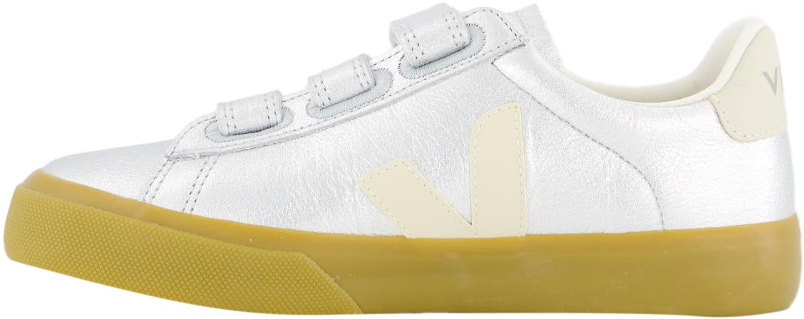 Veja Dames Recife Leather Sneaker Metalli Metallic