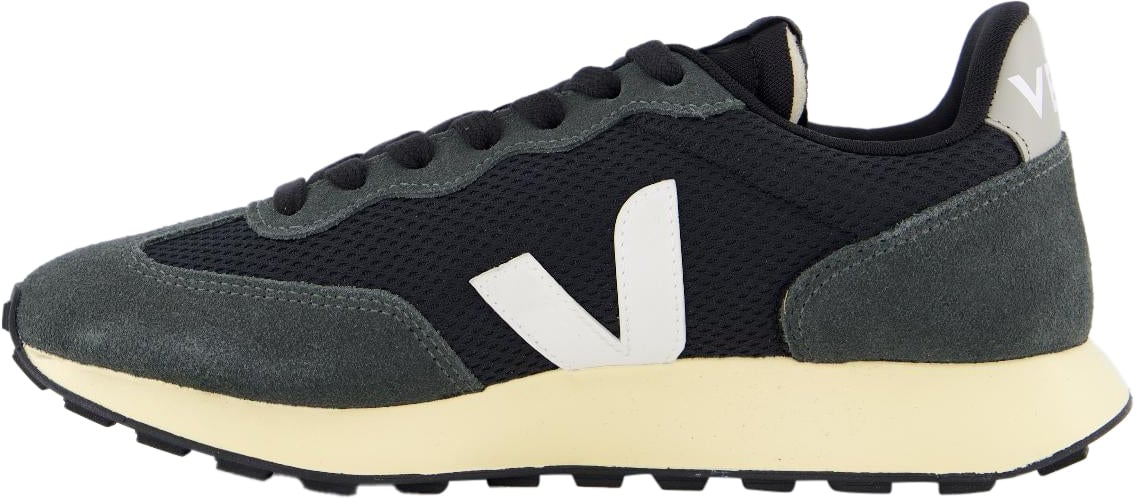 Veja Dames Rio Branco II Sneaker Zwart Zwart