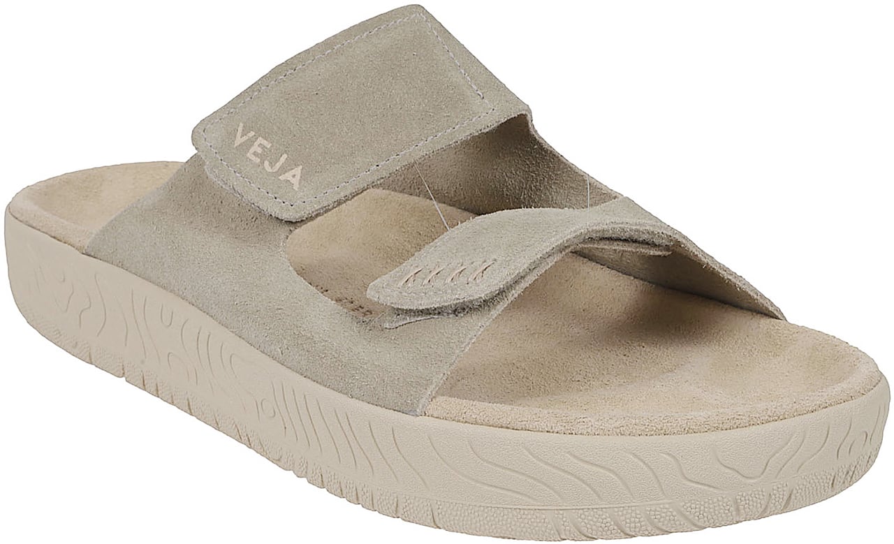 Veja Etna Touch-strap Platform Sandals Brown Bruin