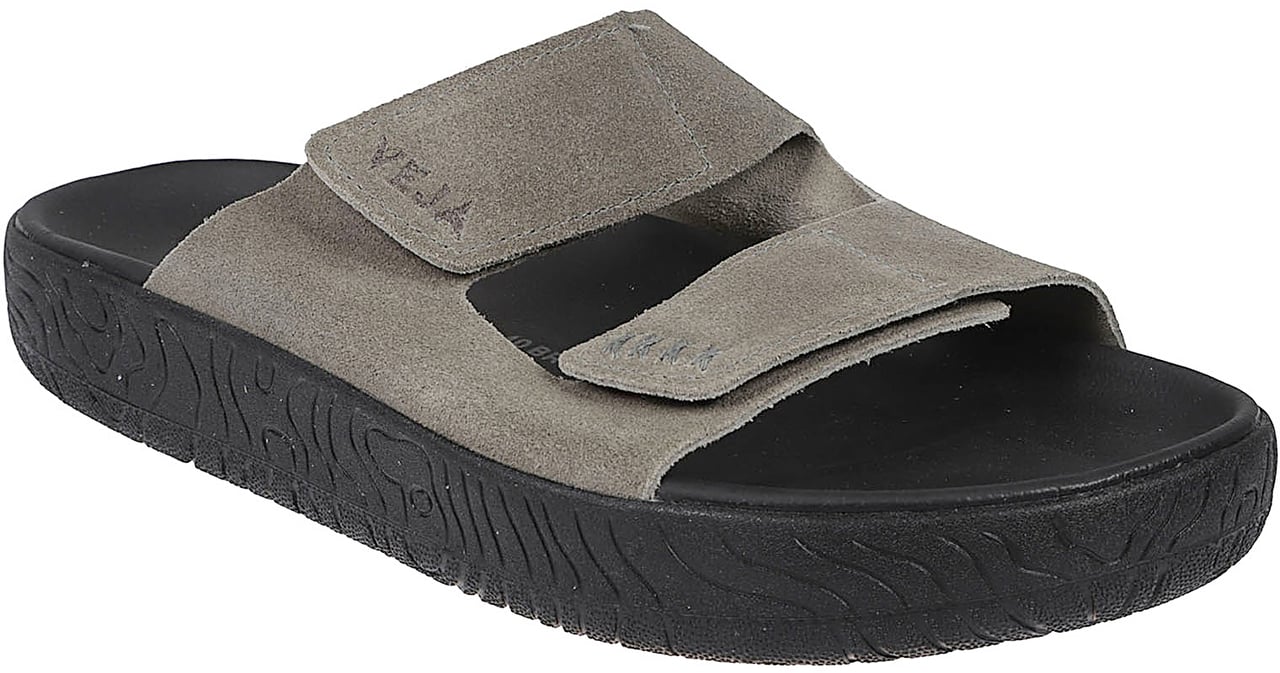 Veja Etna Touch-strap Platform Sandals Green Groen