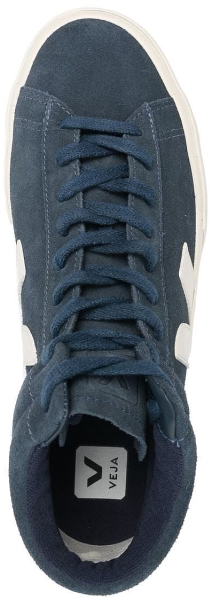 Veja Minotaur Suede Sneakers Blauw