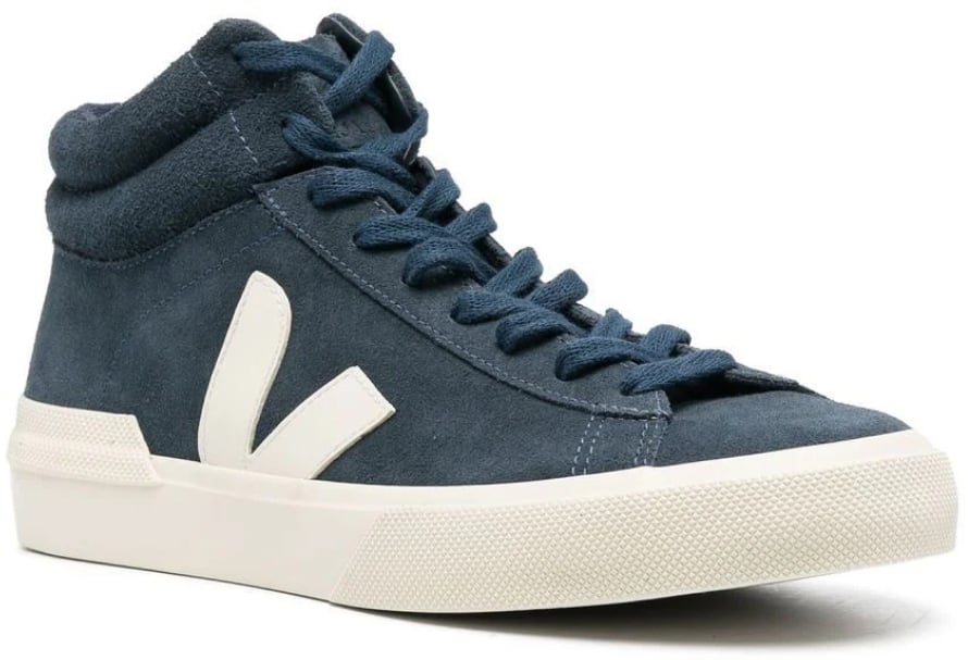 Veja Minotaur Suede Sneakers Blauw