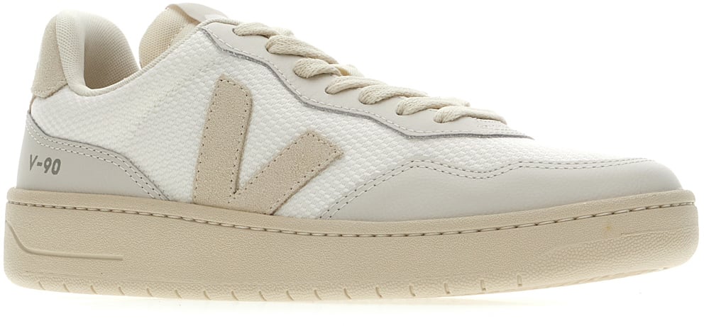Veja Multicolor leather and mesh V-90 sneakers Divers