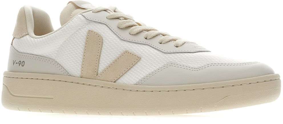 Veja Multicolor leather and mesh V-90 sneakers Divers