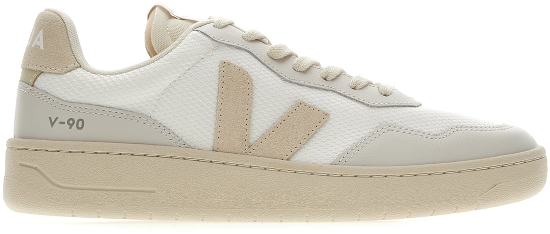 Veja Multicolor leather and mesh V-90 sneakers Divers
