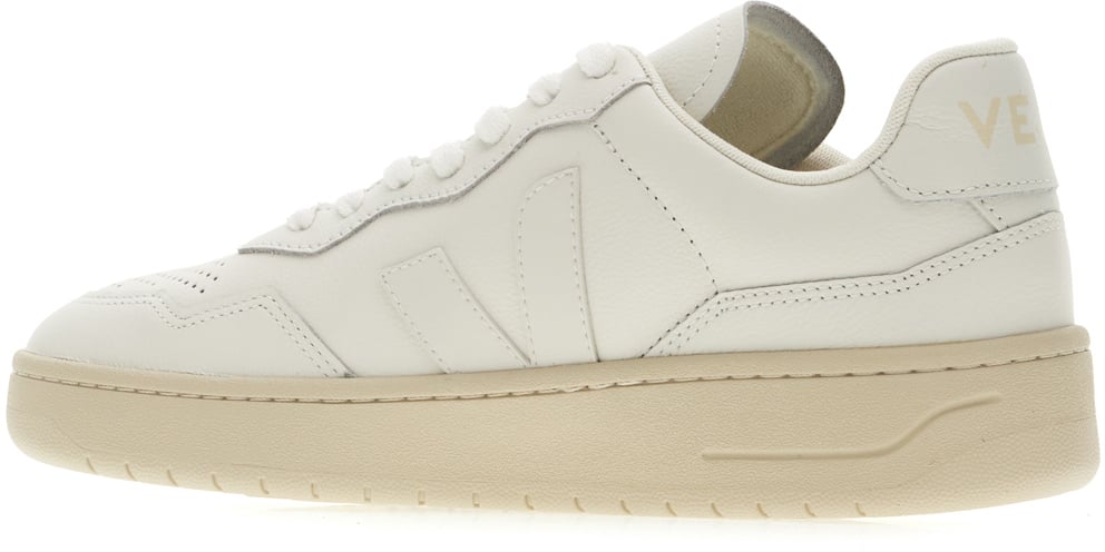 Veja Veja White leather V-90 sneakers Wit
