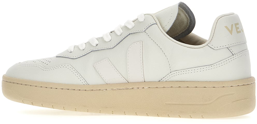 Veja Veja White leather V-90 sneakers Wit