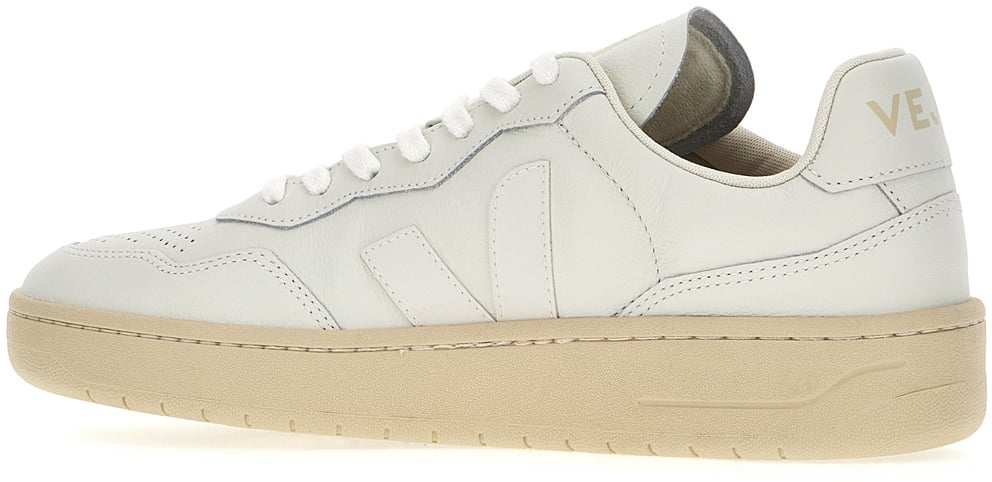 Veja Veja White leather V-90 sneakers Wit