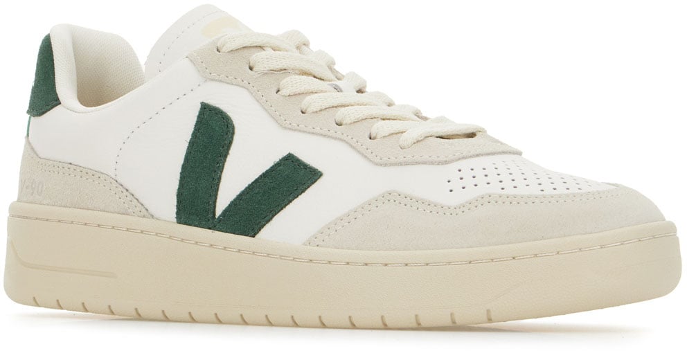 Veja Multicolor leather V-90 sneakers Divers