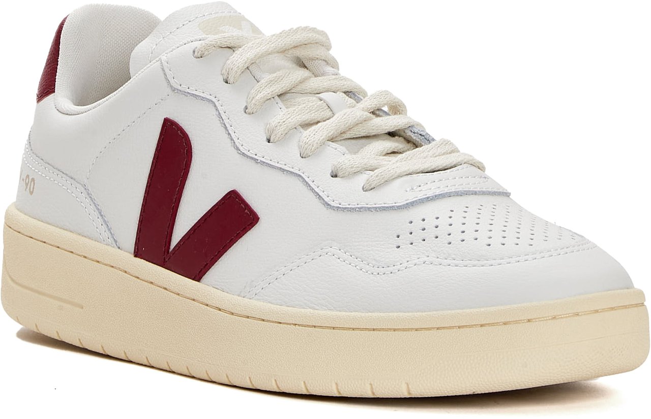 Veja Sneakers V-90 Leather Wit