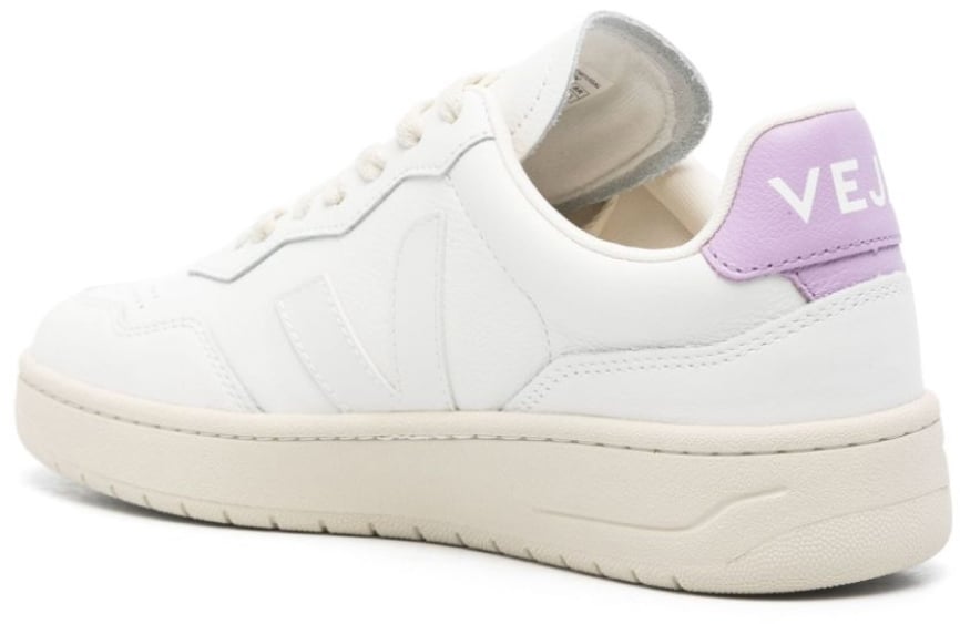 Veja V-90 O.t. Leather Sneakers Wit