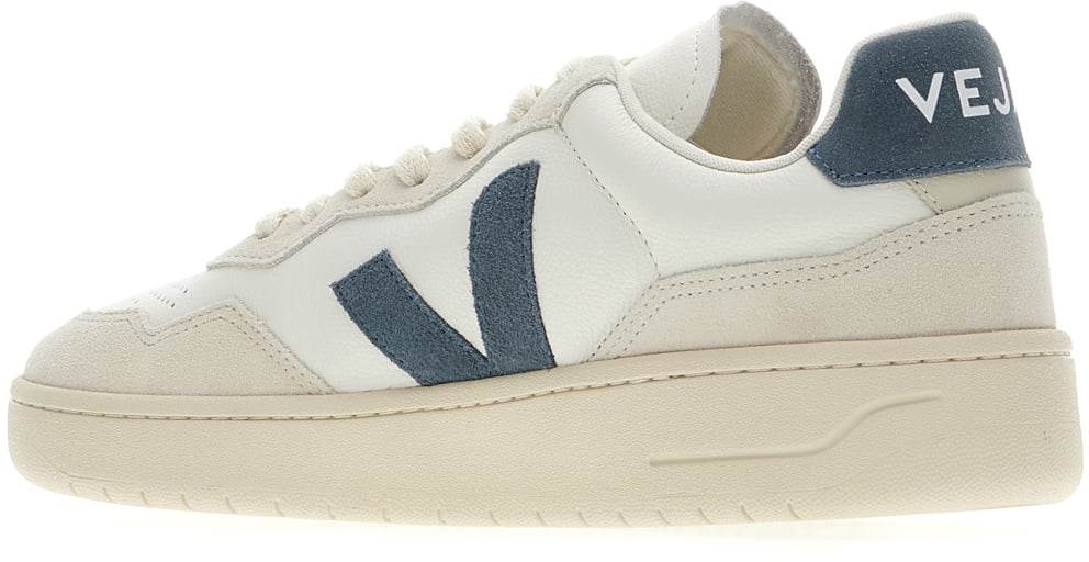 Veja White leather V-90 sneakers Wit