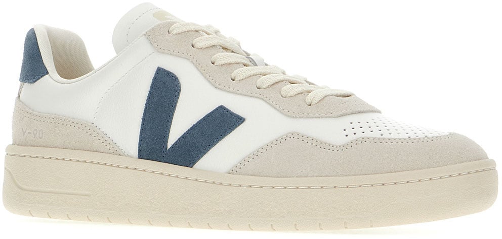 Veja White leather sneakers Wit