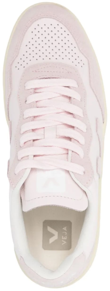 Veja V-90 O.t. Leather Sneakers Roze