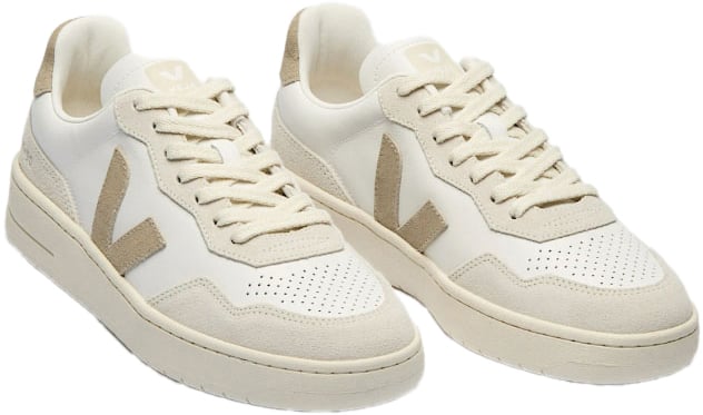 Veja Sneakers Biancotaupe Wit