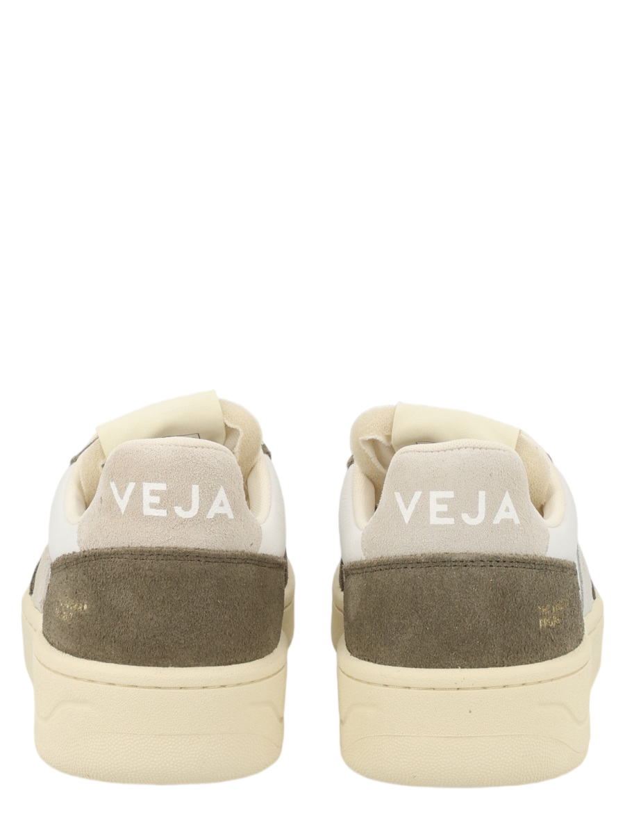 Veja Neutrals Suede Perforated Toe Sneakers Neutraal