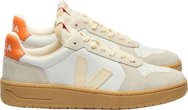 Veja Sneakers Beige Wit