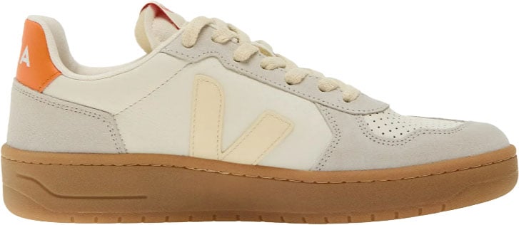 Veja Sneakers Beige Wit