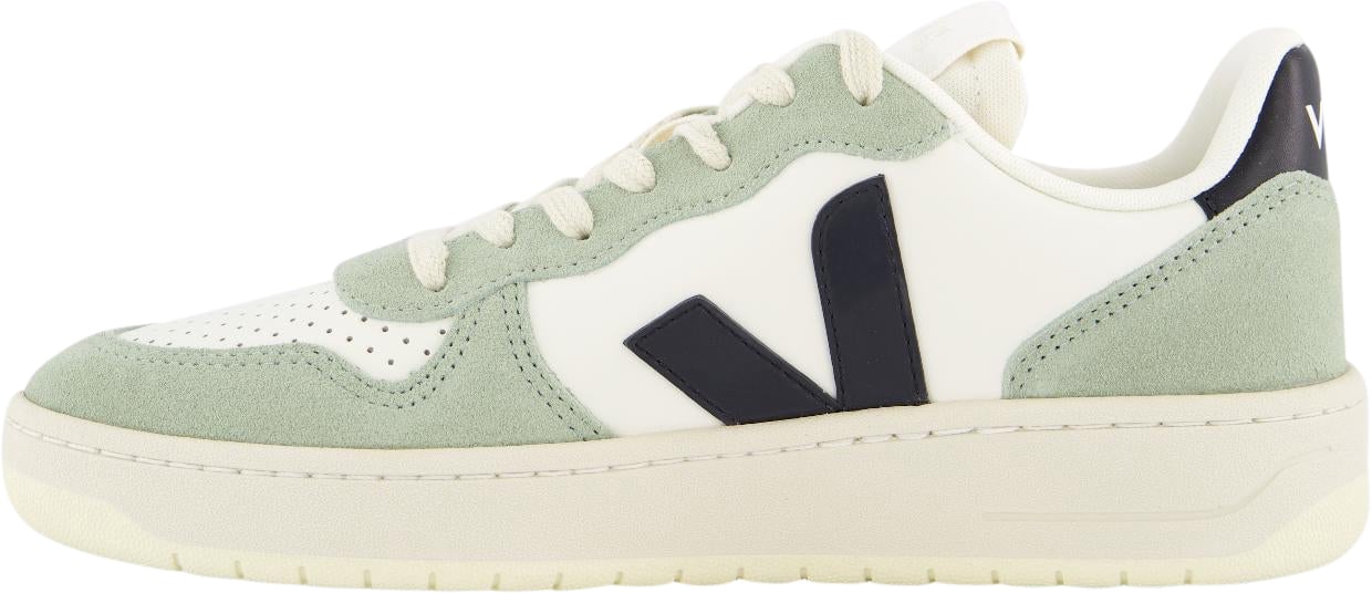 Veja Dames V-10 Pure Sneaker Groen Groen